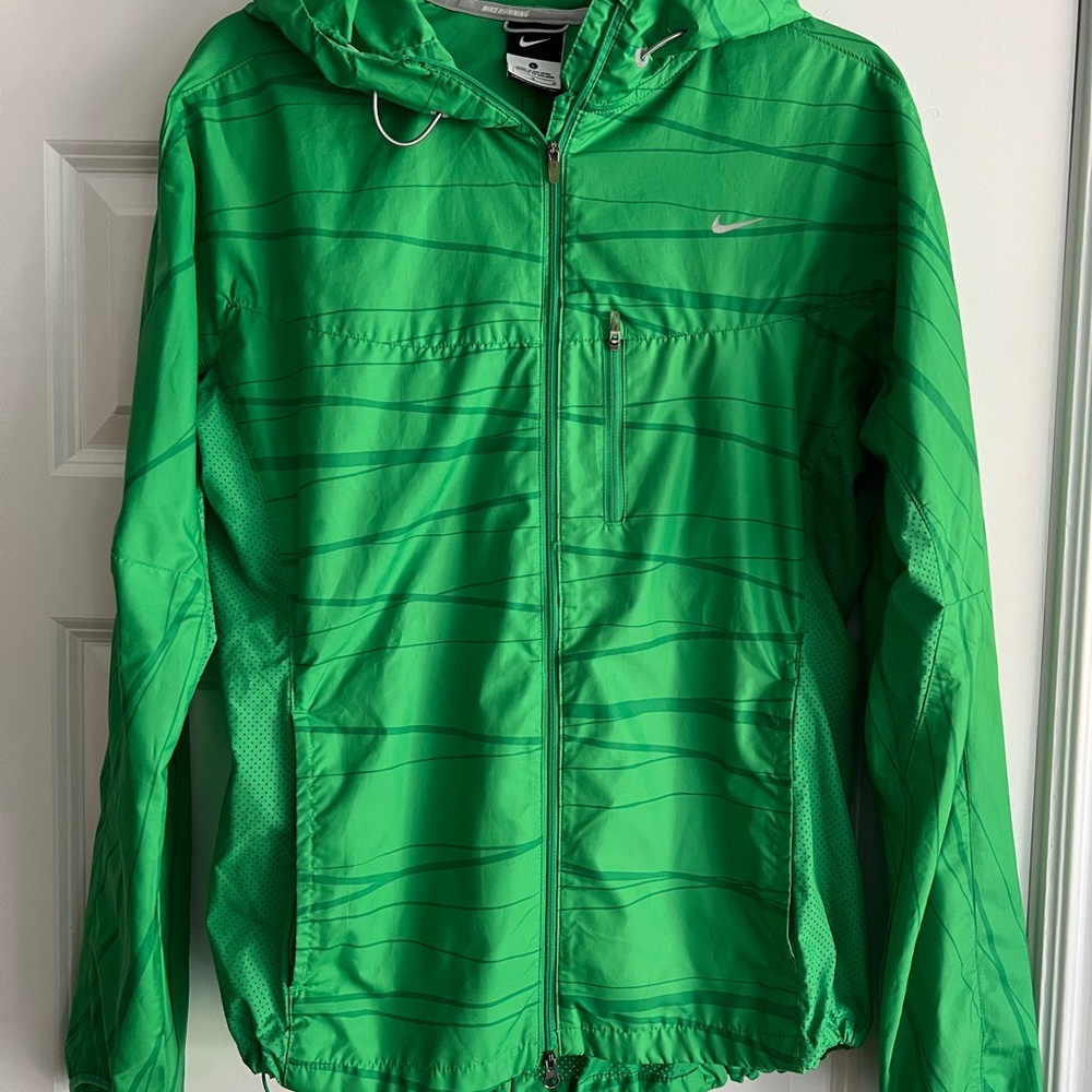 Nike Green Running Jacket